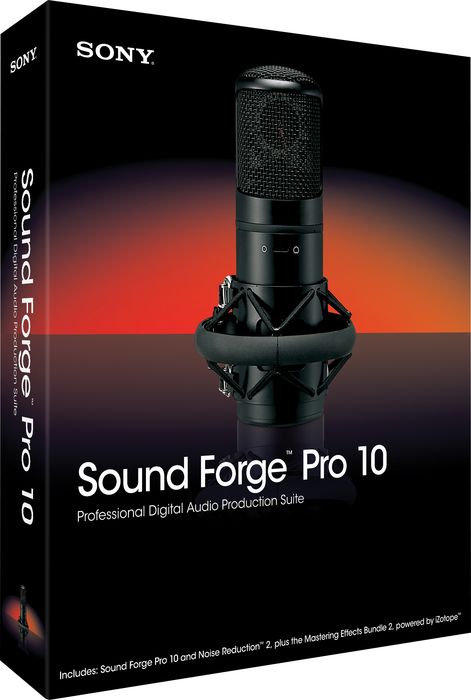 Sound Forge 10 package 