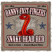 Danny Fast Fingers Snake Head Red